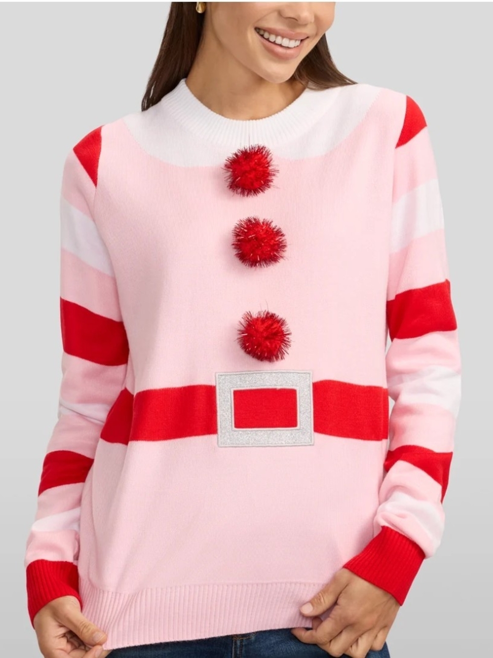 TipsyElves Happy Helper Ugly Christmas Sweater- NWTS- Sz 2X
